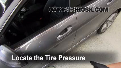 2009 Mercedes-Benz C300 Sport 3.0L V6 Tires & Wheels Check Tire Pressure